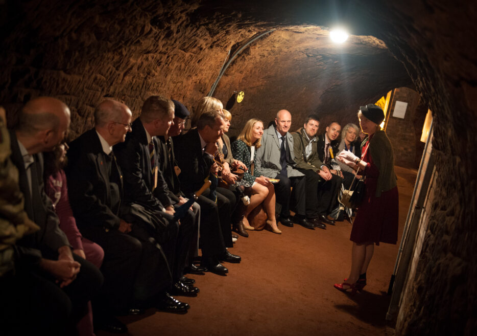 air raid shelter tour