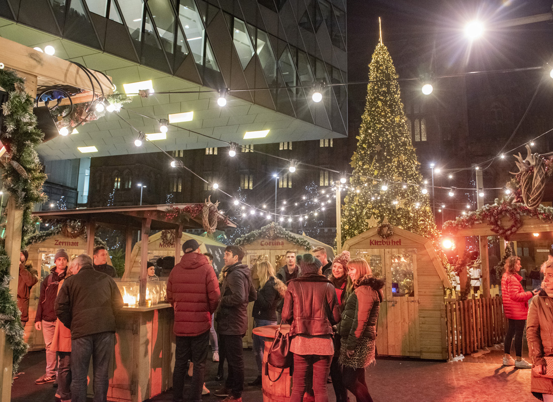 Bar Hütte | Christmas Bars in Spinningfields | Creative Tourist