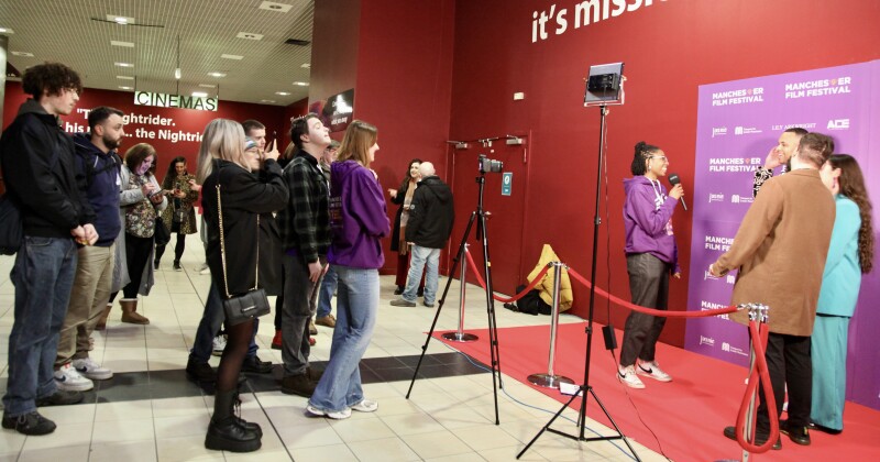 A red carpet interview from Manchester Film Festival 2023