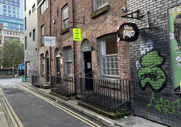 Exterior of the art gallery based in Northern Quarter