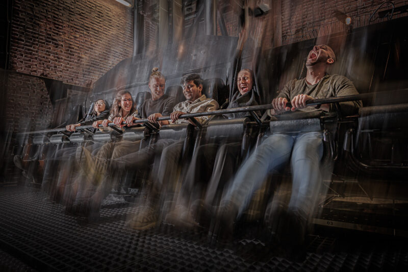 Blackpool Dungeons drop ride