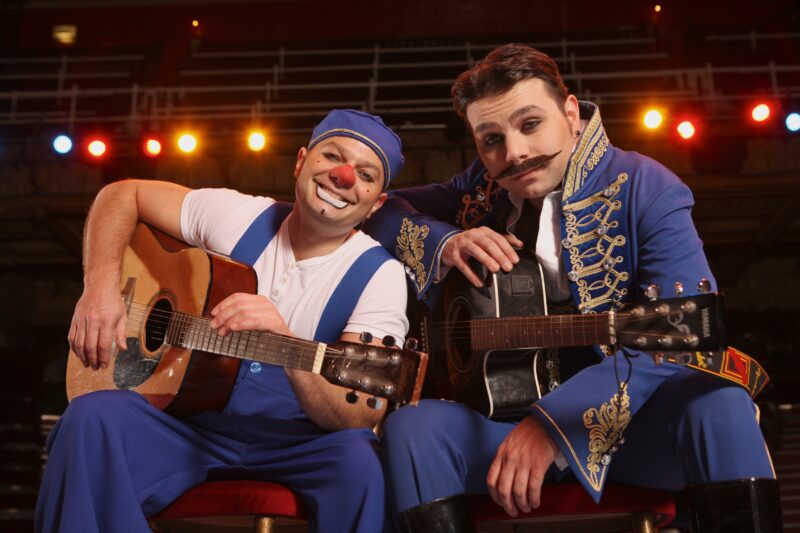 Blackpool Tower Circus clowns