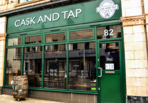 Cask and Tap. 