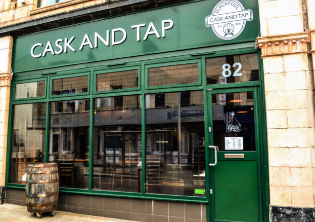 Cask and Tap. 