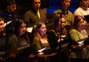 Chamber Choir musicians performing 