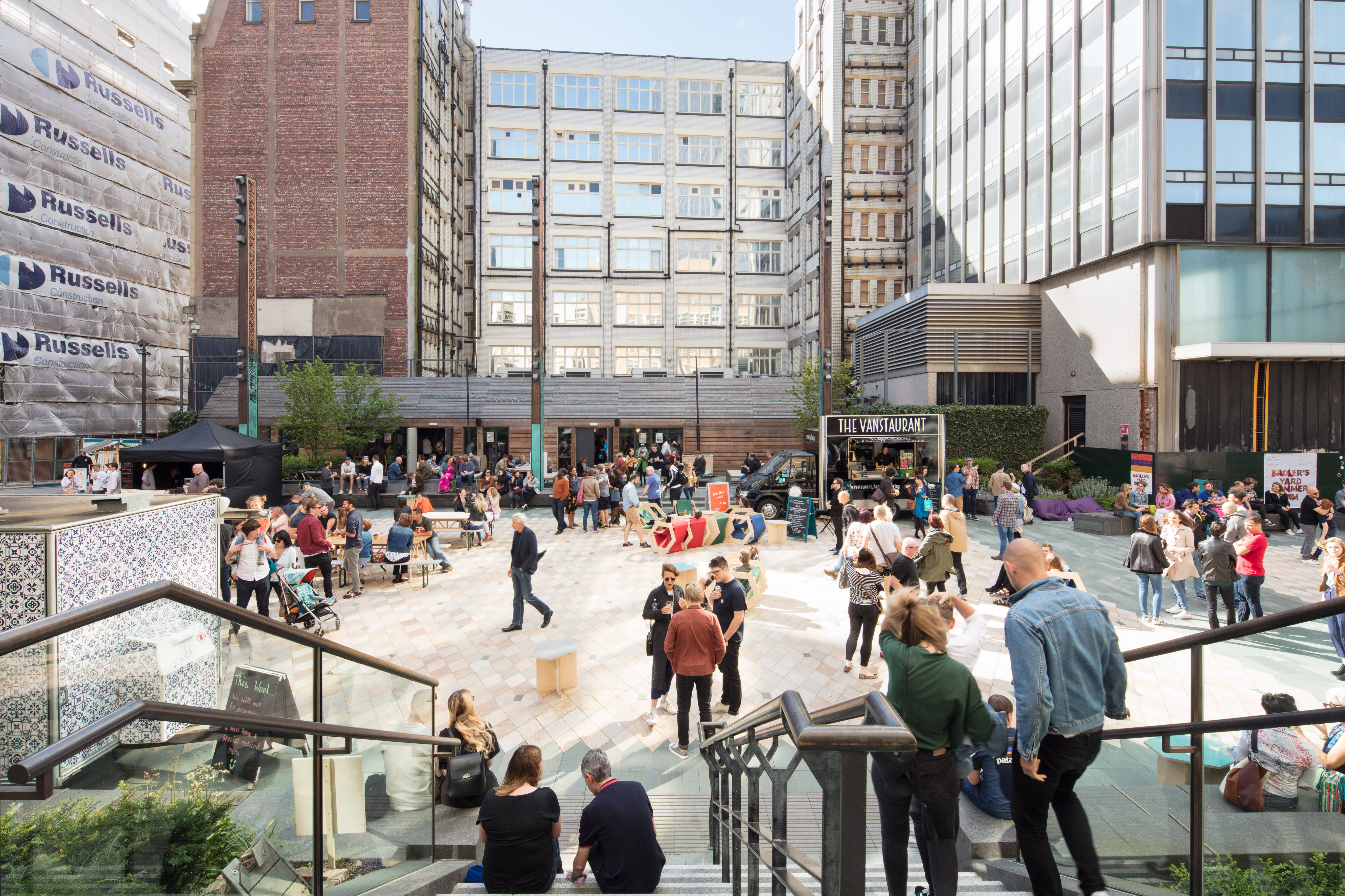 Sadlers Yard - A public Square in Manchester - Creative Tourist