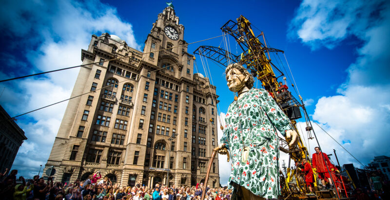 Liverpool's Dream Giant Spectacular courtesy Culture Liverpool